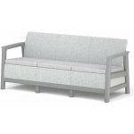 Keter Scandi Linea 3 Seaters grey/Storm Grey – Zboží Mobilmania