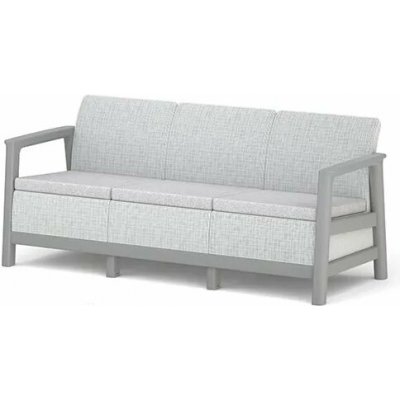 Keter Scandi Linea 3 Seaters grey/Storm Grey – Zboží Mobilmania