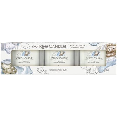 Yankee Candle Soft Blanket 3 x 37 g – Zboží Mobilmania