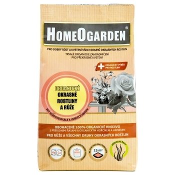 HomeOgarden Organické hnojivo pro okrasné rostliny a růže 1 Kg