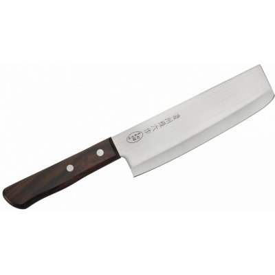 SATAKE TOMOKO BRONZE Japonský nůž Nakiri na zeleninu a ovoce z nerezové oceli 16 cm