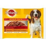 Pedigree Adult hovězí drůbeží v želé 4 x 100 g – Zboží Mobilmania