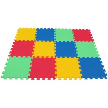 Malý Génius pěnový koberec MAXI 12 Silný 4 barvy