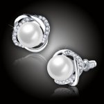 Elanis Jewel Perlové náušnice Annabelle White Pearl NAUANWP