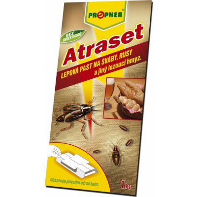 Propher Atraset Lepová past na šváby, rusy a lezoucí hmyz, 1 ks – Zboží Dáma