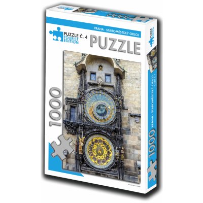 Tourist edition Praha Staroměstský orloj č.4 1000 dílků – Zboží Mobilmania