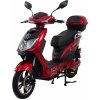 Elektrická motorka Racceway ® E-FICHTL®, červený-lesklý s baterií 20Ah 250 W