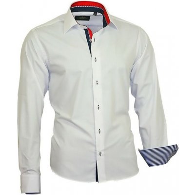 Binder De Luxe košile pánská 82701 dlouhý rukáv bílá