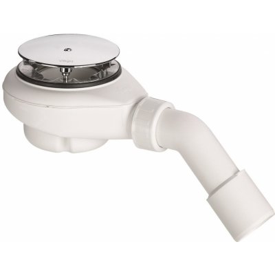 Viega, Sifon sprchový s krytkou TEMPOPLEX 6961 pro vaničky s otvorem 90mm, krytka chrom, 575601 – Sleviste.cz