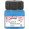 Glazura a keramická barva Kreul Barva na sklo a porcelán classic 20 ml SVĚTLÁ MODRÁ