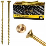 Šrouby do dřeva Domax 6 x 200 mm, 100 ks – Hledejceny.cz