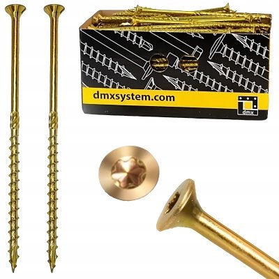 Šrouby do dřeva Domax 6 x 200 mm, 100 ks – Hledejceny.cz