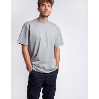 Carhartt WIP Chase t-shirt Grey Heather Gold – Zbozi.Blesk.cz