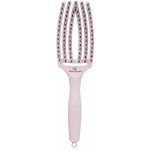 Olivia Garden Fingerbrush Combo plochý kartáč Pastel Pink – Zboží Mobilmania