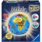 Ravensburger 3D puzzleball svítící Globus 72 ks – Zbozi.Blesk.cz