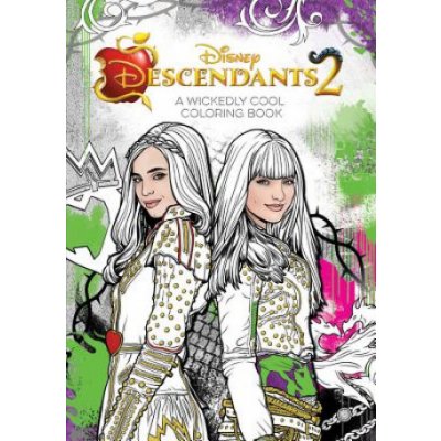 Descendants 2 a Wickedly Cool Coloring Book Disney Book GroupPaperback – Hledejceny.cz