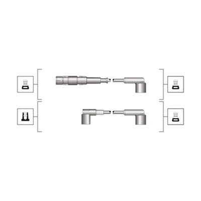Sada kabelů pro zapalování MAGNETI MARELLI 941319170048 – Hledejceny.cz