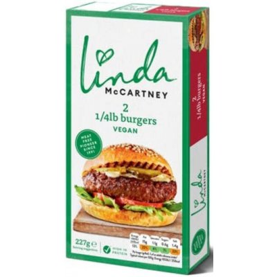 Linda McCartney's Vegetariánské burgery 227g – Zboží Dáma