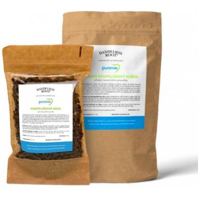 Puravia Balíček pampeliška káva 100g a sušený kořen 250 g – Sleviste.cz