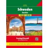 Mapa a průvodce Freytag a Berndt Švédsko 1:250 000/1:400 000 autoatlas
