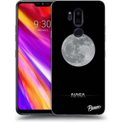 Pouzdro Picasee silikonové LG G7 ThinQ - Moon Minimal čiré – Hledejceny.cz