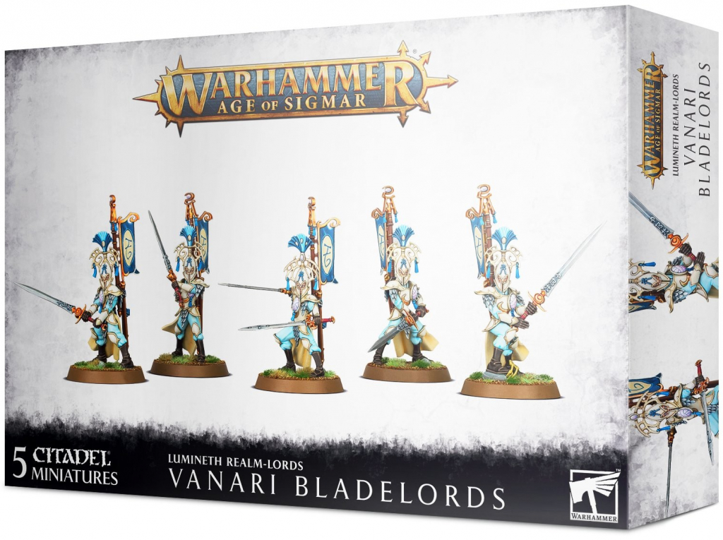 GW Warhammer Lumineth Realm-Lords Vanari Bladelords