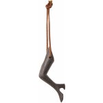 Kovový příruční otvírák na láhve ve tvaru dámské nohy s podpatkem - 3*2*10 cm - Clayre & Eef – Hledejceny.cz