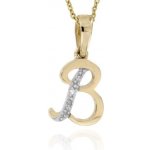 Zlatnictví U Kostela Zlaté přívěsky písmenka abecedy s diamantem 4482x24159840 – Hledejceny.cz