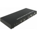 Delock 11367 2:1 Displayport KVM Switch s USB a Audio, pro PC a Mac,včetně kabeláže