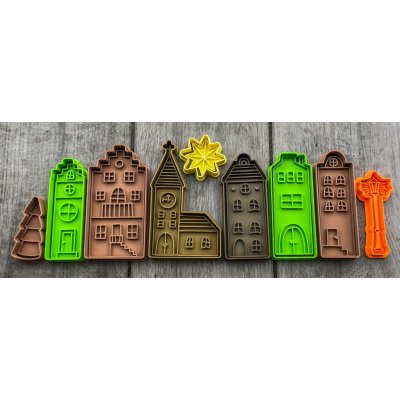 TVOŘÍTKO Dárkový set X - Vánoční městečko 2 – HobbyKompas.cz