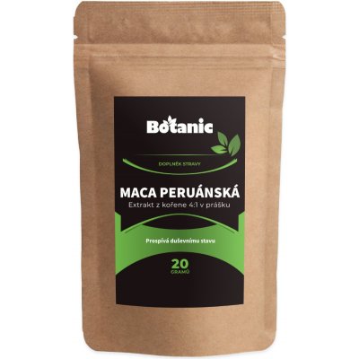 Botanic Maca peruánská - Extrakt z kořene 4:1 v prášku 20g
