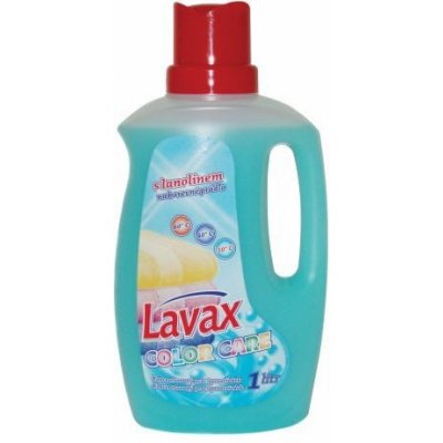 Lavax Color Care tekutý prací prostředek s lanolinem 2 x 1 l – Hledejceny.cz