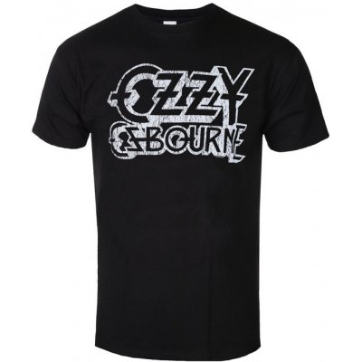 ROCK OFF tričko metal Ozzy Osbourne Vintage Logo černá