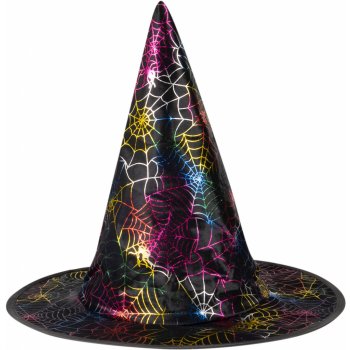 Rappa klobouk čarodějnice s pavučinou