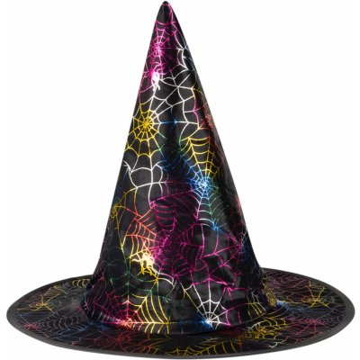 Rappa klobouk čarodějnice s pavučinou – Zboží Mobilmania