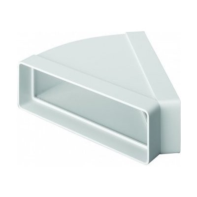 Ventishop VP-OHP-110x55 x 45 horizontální 45° oblouk plastový – Hledejceny.cz