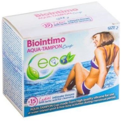 BioIntimo Aqua-tampon menstruační kalíšek vel. 2 – Zbozi.Blesk.cz