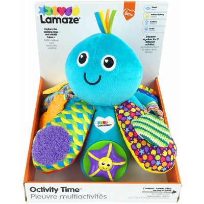 Senzorická hračka Lamaze Aktivní chobotnička – Hledejceny.cz