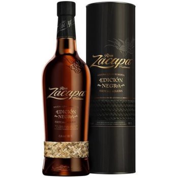 Ron Zacapa Centenario Edición Negra 23y 43% 1 l (tuba)