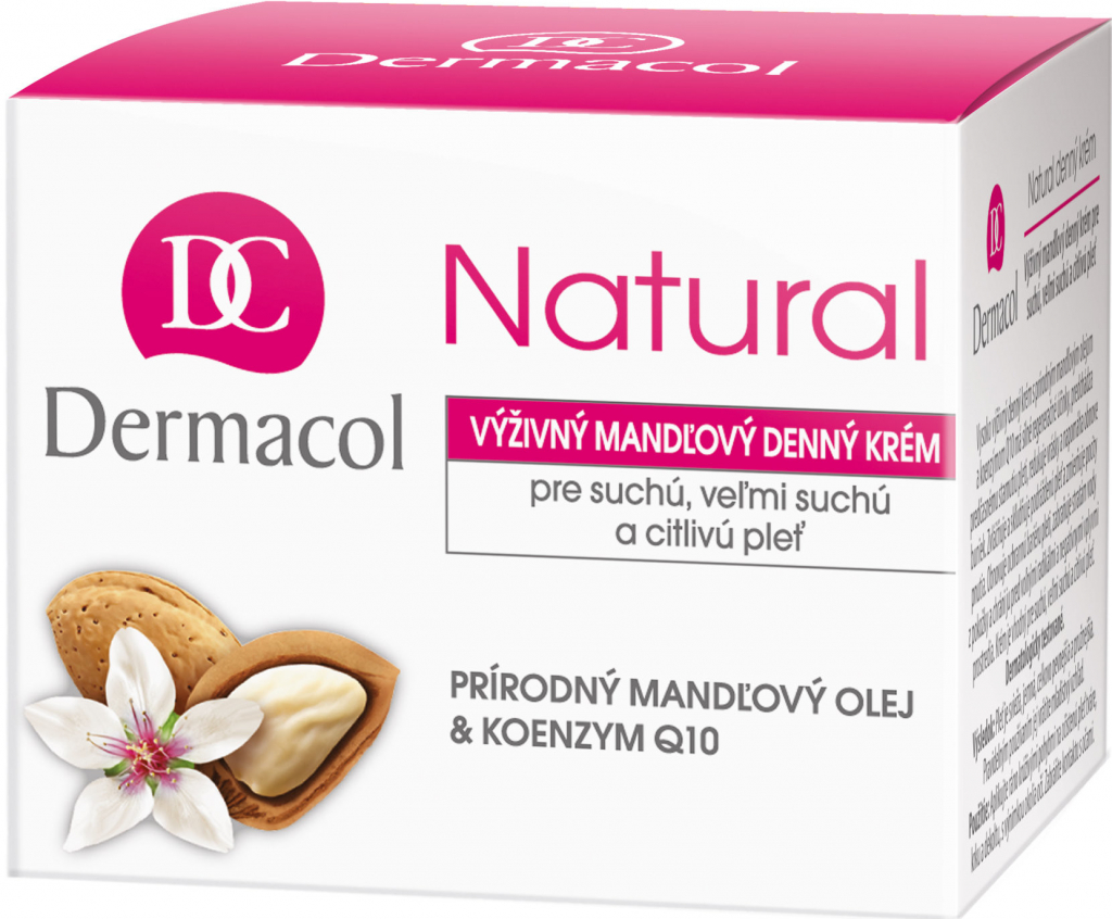Dermacol výživný mandlový denní krém Natural 50 ml