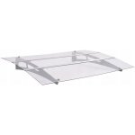 vidaXL 150 x 90 cm stříbrná a průhledná – Sleviste.cz