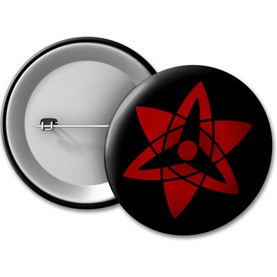 Naruto placka Eternal Mangekyo Sharingan Sasuke 50 mm – Zboží Dáma Naruto placka Eternal Mangekyo Sharingan Sasuke 50 mm – Zboží Dáma