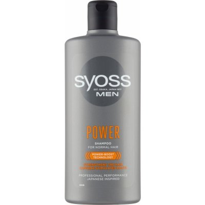 Syoss Men Power šampon pro muže s normálními vlasy 440 ml – Hledejceny.cz