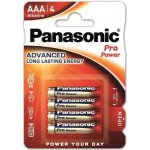 Panasonic Pro Power AAA 4ks LR03PPG/4BP – Zboží Živě