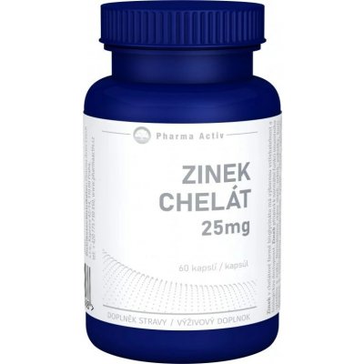 Pharma Activ Zinek chelát 25 mg 90 tablet – Hledejceny.cz