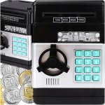 TREZOR POKLADNIČKA BANKOMAT NA MINCE BANKOVKY PIN – Zboží Dáma