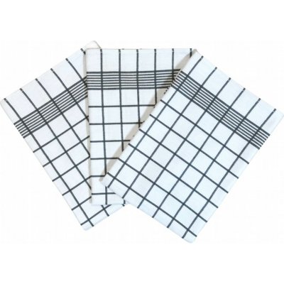 Sleep-well Negativ 50 x 70 cm bílá/šedá 3 ks – Zboží Dáma