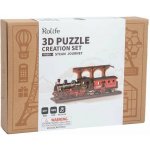 ROBOTIME Rolife 3D dřevěné puzzle Parní lokomotiva 405 ks – Zboží Mobilmania