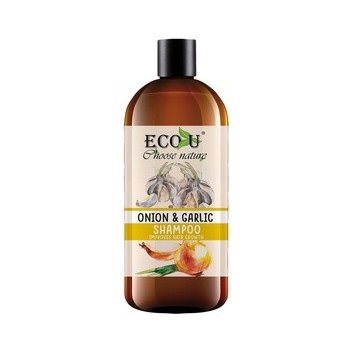 Eco-U Šampon s extraktem cibule a česneku pro slabé vlasy 500 ml