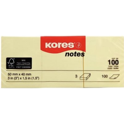 Bloček Kores 50x40 mm 3 ks – Hledejceny.cz